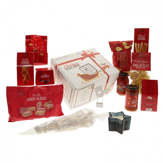 Red label Christmas Escape