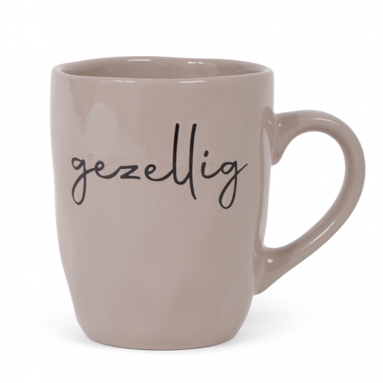SENZA Keramische Mok Gezellig 24669
