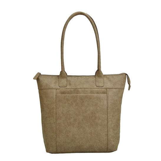 Shopper Vintage PU Taupe 8787