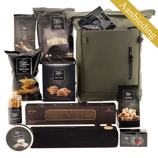 Speaker Rugzak groen Food Atelier Aanbieding