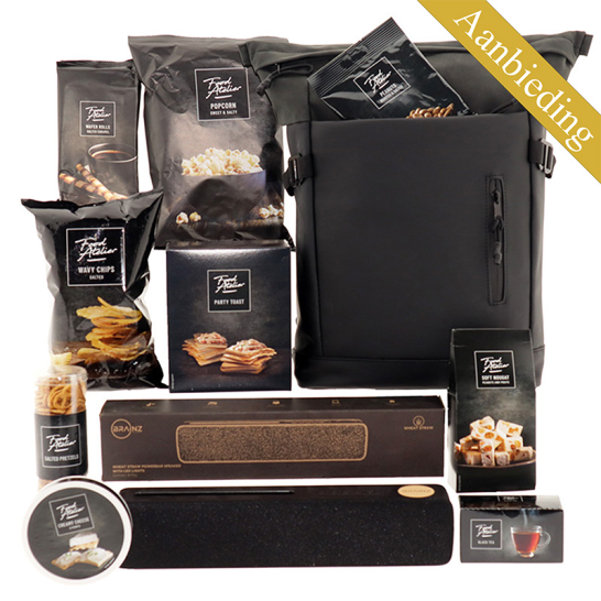 Speaker Rugzak zwart Food Atelier Aanbieding