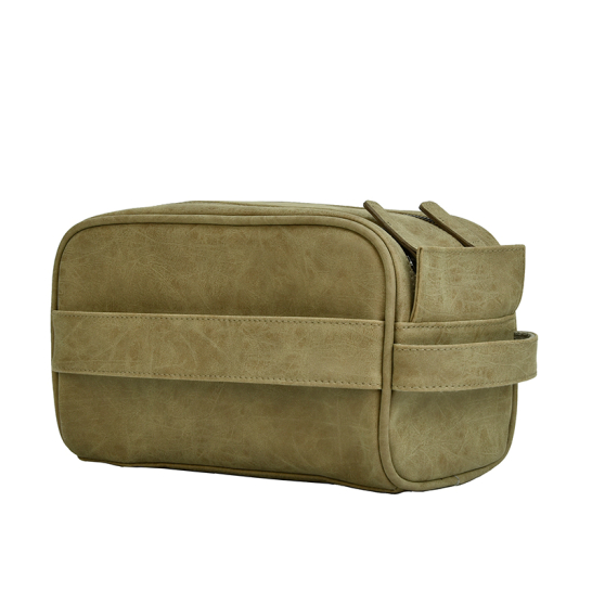 Toilettas Vintage PU Taupe 8789