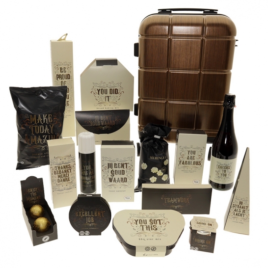 With compliments trolley