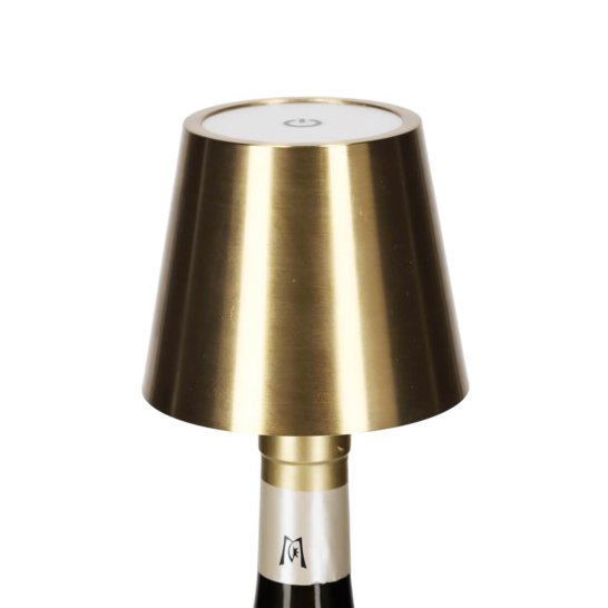 jens living led fles lamp goud 25706
