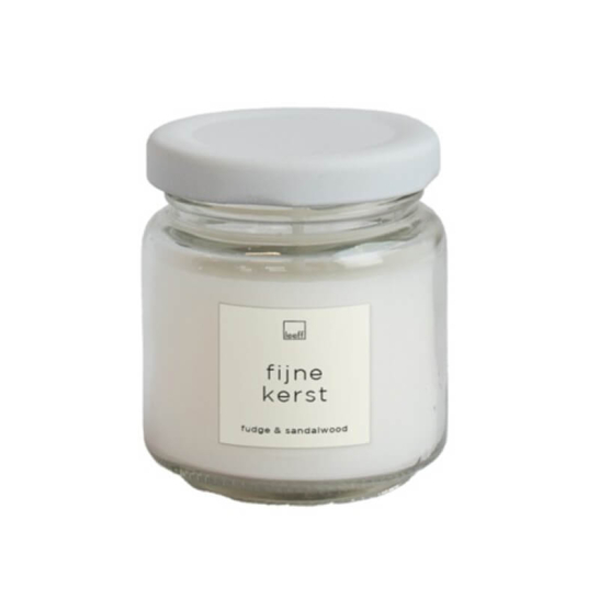 leeff jar candle s fijne kerst