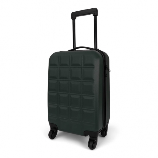 28142 Norlaender Cabin Size Trolley Squared Green