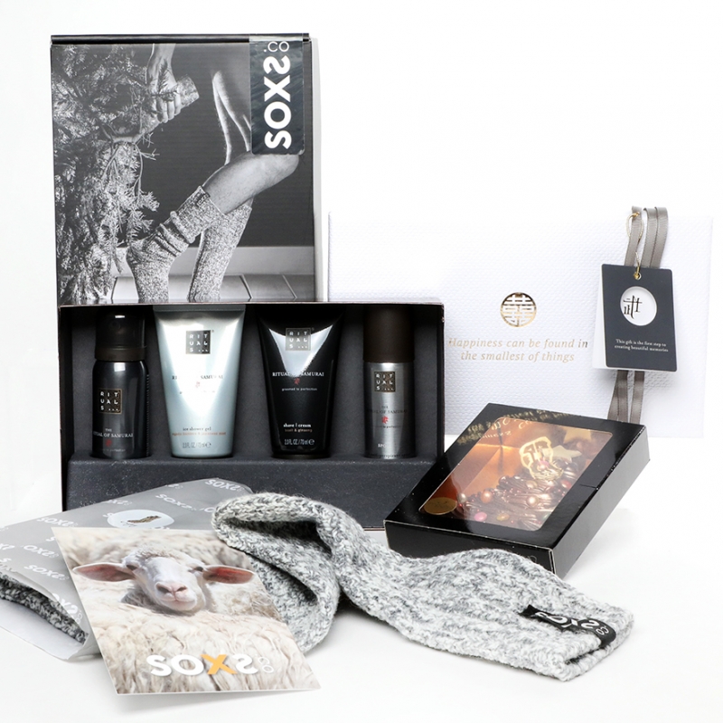 afbetalen gemakkelijk groef Hip Kerstpakket voor mannen | SOXS & Rituals Giftset