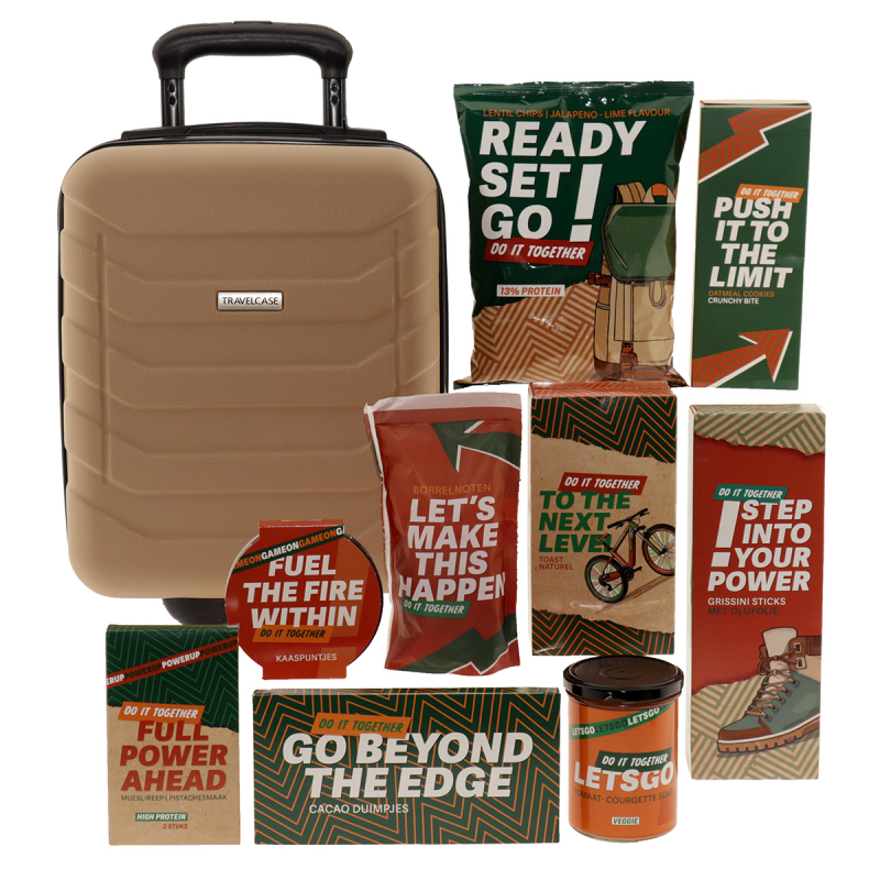 Trolley 14 inch Travelcase - Together Together Trolley 14 inch Travelcase Cappucino