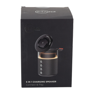 BRAINZ 5 in 1 Charging Speaker Zwart 38562 7