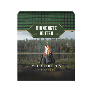 Binnenstebuiten Mueslirepen blueberry 9628