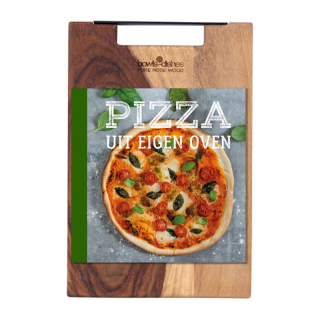 Borrelplank + boek pizza uit eigen oven