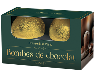 Brasserie a Paris Chocolade bomb met marshmallows 2 stuks 89077
