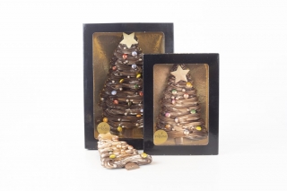 Chocolade Cadeau Kerstboom Geschenkverpakking 