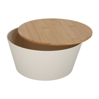 FITZ Living Saladeschaal met Deksel Zand 93009 1