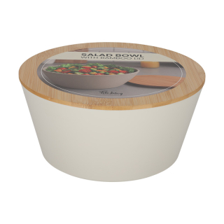 FITZ Living Saladeschaal met Deksel Zand 93009 3