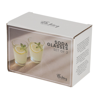 FITZ Living Waterglazen set van 2 93014 2