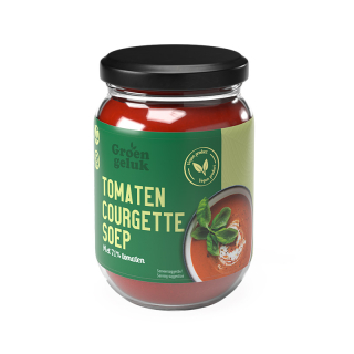 Groen Geluk Tomaat courgettesoep veggie in pot 9763