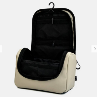 Hangende toilettas travel mat off white