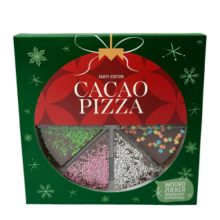 Happy Holidays Cacao pizza 10047