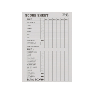 JENS Living 5 Dobbelstenen Retro 13177 2