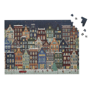 JENS Living Advent Puzzel Winter In De Stad 25773 2