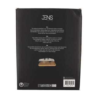 JENS Living Bamboe Snack Tray Met Deksel 25738 5