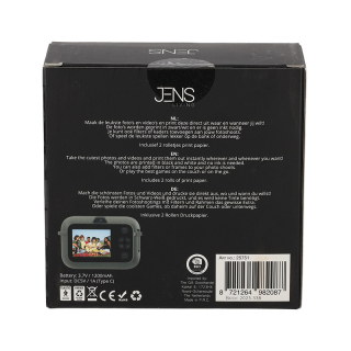 JENS Living Camera Met Printer Zwart 25751 8