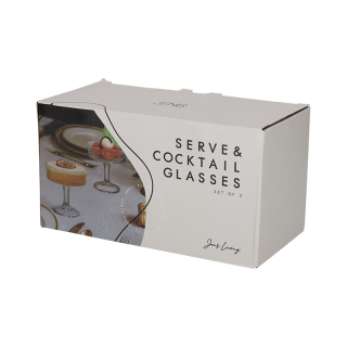 JENS Living Cocktailglazen Classic set van 2 24297 2