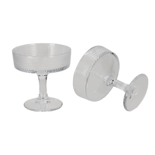 JENS Living Cocktailglazen Ribbel set van 2 24298 1