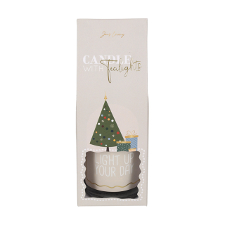 JENS Living Happy Holidays Kaars met 3 Theelichten 25916 1 JENS Living Happy Holidays Kaars met 3 Theelichten 25916 1
