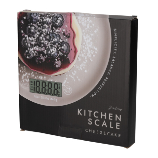 JENS Living Keukenweegschaal Cheesecake 25781 2