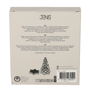 JENS Living Koekjesvormen Kerstboom 25797 6