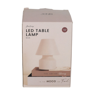 JENS Living LED Tafellamp Gijs Wit 25904 3