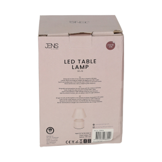 JENS Living LED Tafellamp Gijs Wit 25904 4