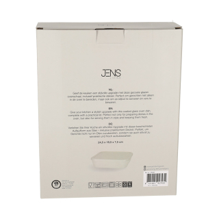 JENS Living Ovenschaal Met Deksel Large 25567 7