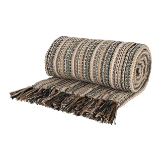 JENS Living Recycled Cotton Plaid Loek Naturel 25855 2