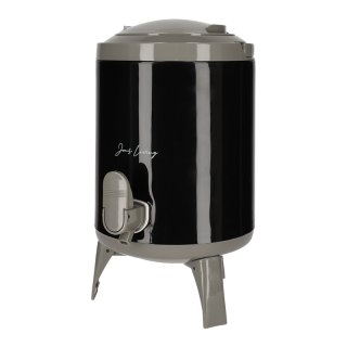 JENS Living Sapdispenser Set met 4 Bekers Zwart 25736 1