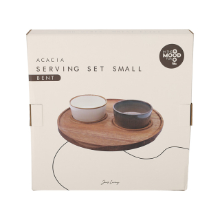JENS Living Serveer Set Bent set van 2 25911 2