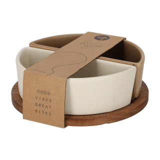 JENS Living Serveerset Faas Wit Taupe 25831 2