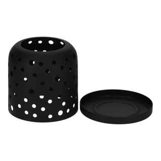 JENS Living Theelichthouder Jamie Zwart 25866 1 JENS Living Theelichthouder Jamie Zwart 25866 1