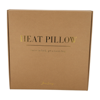 JENS Living Warmtekussen RPET 40x40 Ribbel Taupe 25810 4