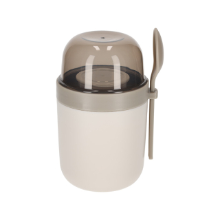 JENS Living Yoghurt Beker Noah Taupe 25786 JENS Living Yoghurt Beker Noah Taupe 25786