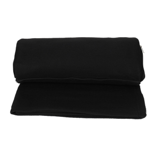 Norlander 2 in 1 Reis Kussen Deken Zwart 29074 4