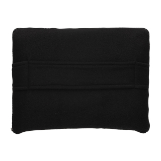 Norlander 2 in 1 Reis Kussen Deken Zwart 29074 6