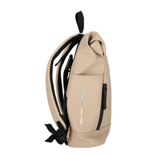 Norlander Dull PU Fiets Rugtas Eco Lining Taupe 29045 4 Norlander Dull PU Fiets Rugtas Eco Lining Taupe 29045 4