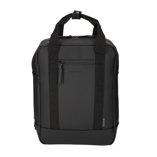 Norlander Dull PU Rugtas Eco Lining Zwart 29060 2