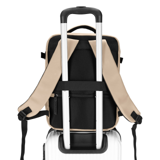 Norlander Dull PU Underseater Rugtas Eco Lining Taupe 29048 6 Norlander Dull PU Underseater Rugtas Eco Lining Taupe 29048 6