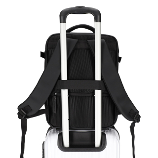 Norlander Dull PU Underseater Rugtas Eco Lining Zwart 29065 6