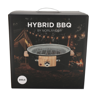 Norlander Hybride BBQ Zwart 29029 4