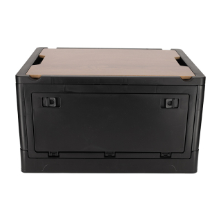 Norlander Krat Met Houten Deksel Koeltas Zwart 29031 2